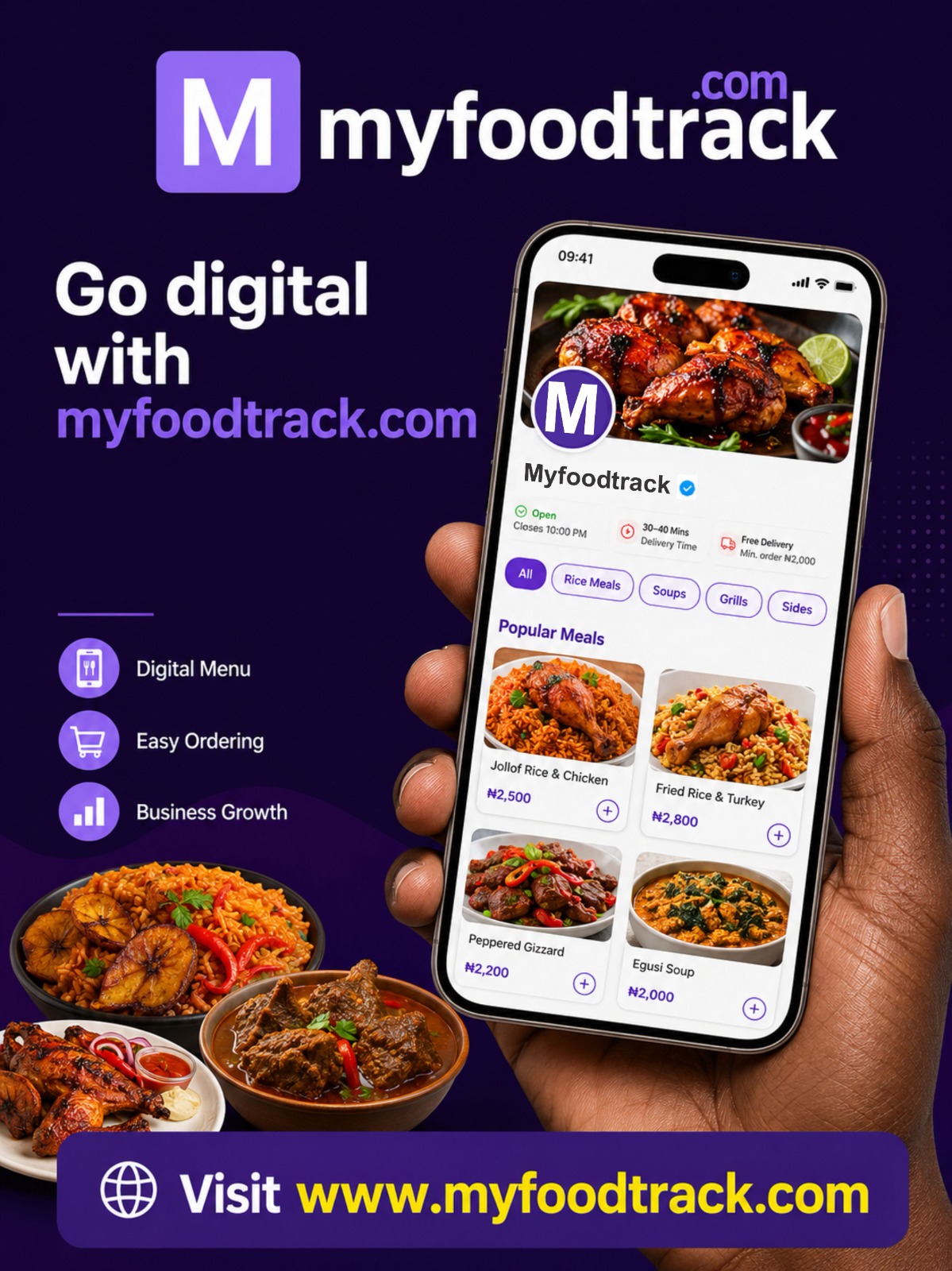 Emmanuel Muojeke Launches MyFoodTrack.com Software to Revolutionize How Restaurants Build and Deploy Menus