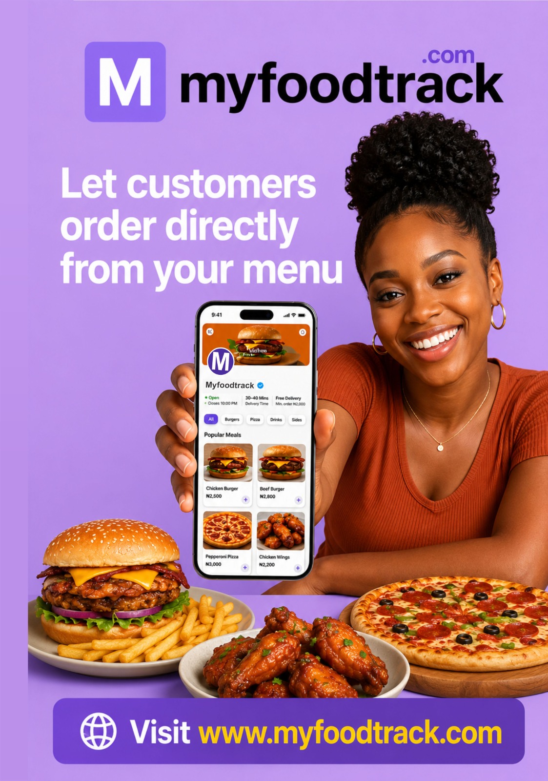 Emmanuel Muojeke Launches MyFoodTrack.com Software to Revolutionize How Restaurants Build and Deploy Menus